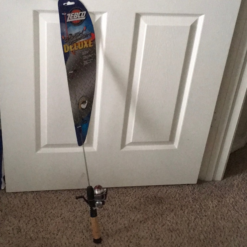Brand new Zebco fishing rod